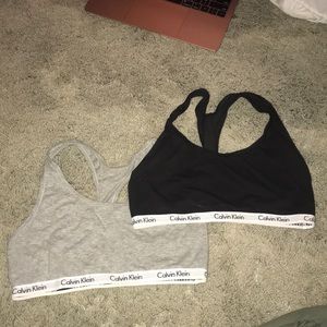 Calvin Klein bralettes
